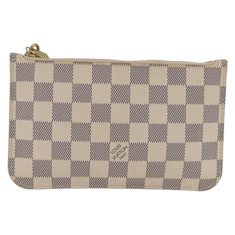 Louis Vuitton Neverfull Pochette Damier Ebene Small